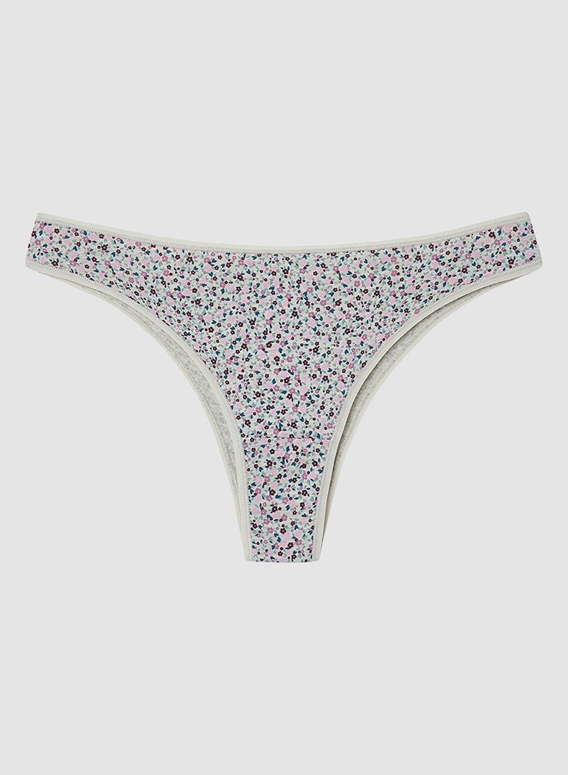 Penti Mix Ditsy Dance Floral Medium Waist 3-pack Brazilian Panties Briefs - Image 3